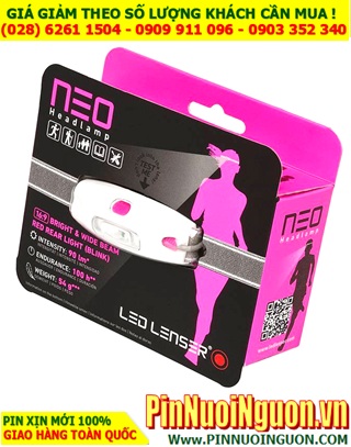 Đèn pin đội đầu siêu sáng LED LENSER NEO HEADLAMPS PINK chính hãng| có sẳn hàng